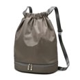 thumbnail image 1 of Sackpack Heavy Duty String Bag Sports Gymsack Swim Beach Bag con compartimento para zapatos Adepaton BST2001731-1, 1 of 5
