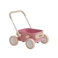 thumbnail image 1 of Kidpop PULA Carro de Empuje y Arrastre 2 en 1, Andador de Empuje para Bebés para Primer Aprendiz de 7 Meses a 4 Años, Regalos de Cumpleaños de Un Año, Robusto y Seguro, Interiores y Exteriores (Rosa), 1 of 5