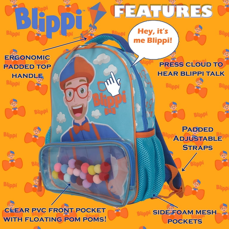 Blippi back pack hotsell
