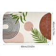 thumbnail image 2 of Bohemian Flannel Bath Mat Set Soft Polyester Non Slip Machine Washable Vintage Design Mat for Bathroom Bedroom Kitchen Hallway Small Large Sizes, 2 of 3