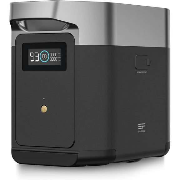 EF EcoFlow Delta 2 Smart Extra Battery, 1024Wh LiFePO4 Expansion Battery for Power Station DELTA2