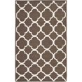 thumbnail image 1 of Safavieh Dhurries Brown Contemporary Rug - 4' x 6', 1 of 2
