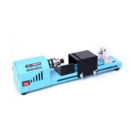 

Portable Aluminum Alloy Small Lathe Polishing Machine 7 Level Adjustable Speed Polisher Specially Designed for Home DIY Enthusiasts