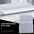thumbnail image 4 of 88 Key Keyboards Cover Electronic Organ Digital Piano Dust Cover Transparent Grind Arenaceous Waterproof Protect Bag,1 * Electronic Piano Dust Cover,Matte Clear, 4 of 8