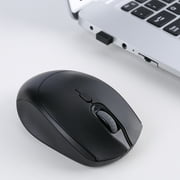 1600 DPI Mini 2.4g Wireless mouse   Bluetooth 5.0 Dual mode mouse Ultra-thin mute mouse Black and white green game mouse
