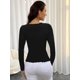 thumbnail image 3 of Sueter Mujer Canalé Moda Sweater Dama Abrigo Ligero Blusa LOLE Sueter, 3 of 3