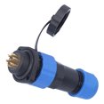 thumbnail image 2 of Herwey Aviation Power Connector, Waterproof Plug Socket Copper Contacts For Electronic Equipments, 2 of 8