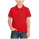 thumbnail image 2 of Blusa y camisa de manga corta con cuello vuelto y botones para niños Camiseta de manga corta con cuello vuelto y botones para niños Talla mediana a grande Casual Cómoda Top de poliéster para niños, 2 of 4