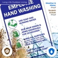 thumbnail image 5 of Employees Hand Washing Rules Sign,, 5 of 5