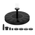 thumbnail image 1 of Mini Solar Water Fountain Pool Waterfall Fountain Garden Decoration Outdoor Solar Powered Floating_Perfect Gift, 1 of 5