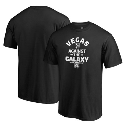 Vegas Golden Knights Fanatics Branded Star Wars Against The Galaxy T Shirt Black - 