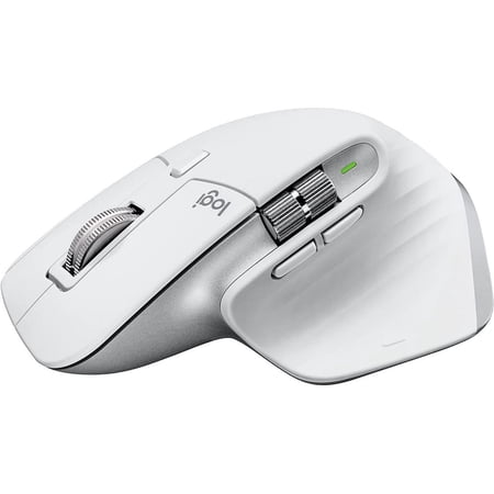 UPC: 0097855174802 | Logitech MX Master 3S 910-006570 Pale Gray Wireless Mouse for Mac