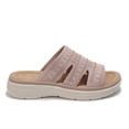 thumbnail image 6 of Rexoro Women Breathable Knit Slippers Lightweight Non-Slip Sandals Slip On Shoes Indoor Outdoor Summer Casual Daily Wear Pink 6, 6 of 6
