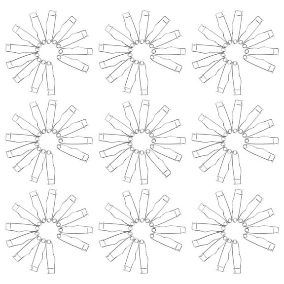 Zehuanyu 100pcs Safety Pin Quilting Basting Pin Metal Safety Pin For Fixing Objects