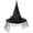 C-Gold, variant on Kids Party Hat Halloween Witch Hat With Satin Ribbon Rhinestone Wide Brim Pointed Hat for Cosplay Dress‑up Holiday Parties and Themed Events F-Orange - One Size