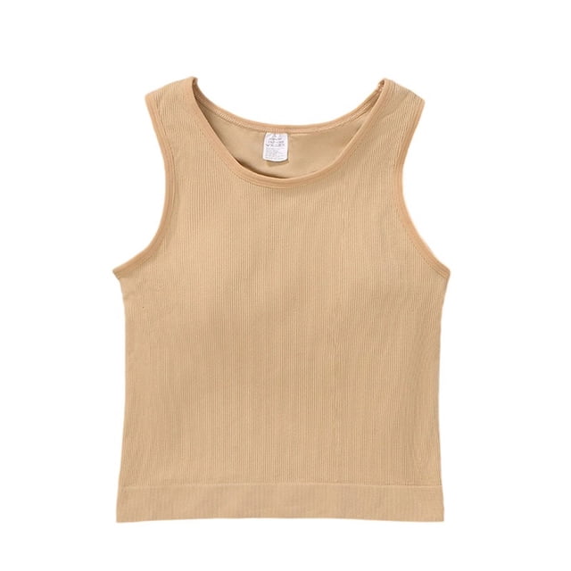 Sujetador deportivo sin costuras para mujer, sujetador de yoga sin aros con almohadillas extraíbles, top para mujer