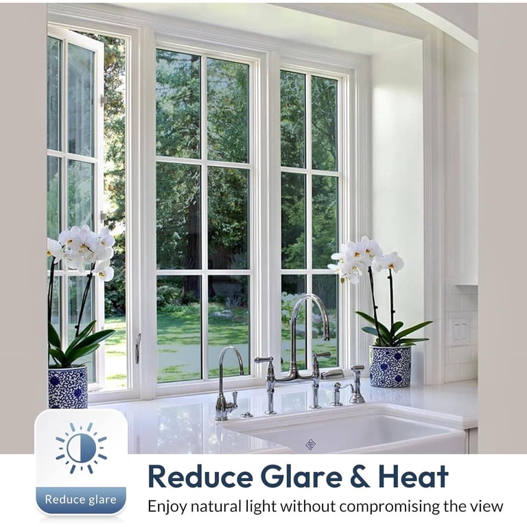 One Way Mirror Window Film 17.5" x 78.7" photo 4