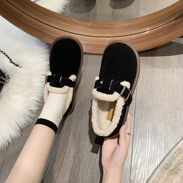 Zapatos Mujer Antideslizantes Cómodos Slip On para Otoño Invierno (37) Negro Wdftyju Tenis De Mujer Tenis De Hombre