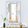 thumbnail image 2 of DESIGN ART Designart 'Paisley 6' Mid-Century Mirror - Printed Wall Mirror 23.7 in. wide x 31.5 in. high, 2 of 4