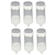 thumbnail image 2 of piezas de comedero para pájaros, automático, profesional, a prueba de derrames, para colgar en la jaula, para mascotas, pájaros, loros, periquitos, cacatúas, agapornis, 200 ml, 2 of 15