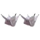 thumbnail image 2 of Methold Hamaca para ratas Lindo diseño especial Cama colgante Colores surtidos Fleeced Práctico para la instalación Suministros para amor gris 20x20 2piezas, 2 of 6