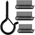 thumbnail image 1 of 20 Pcs Hanger, Screw Hooks For Outdoor String Lights, Safety Buckle Design, Easy Release, 1 of 5
