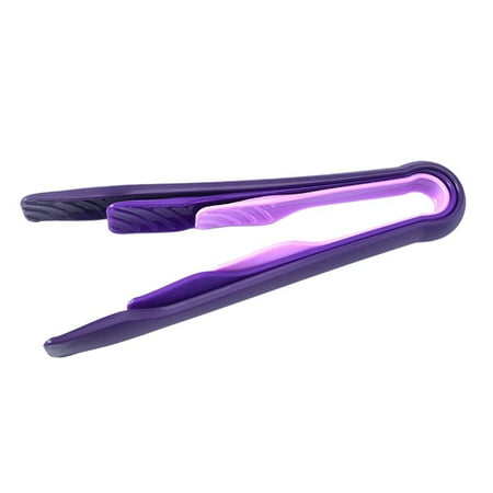 

Three-piece color plastic food clip non-slip bread clip set salad clip cake clip food clip