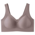 thumbnail image 4 of Vrotazzy Seamless Comfort Bras for Full Coverage Wireless T Shirt Bra With Support Everyday Wear,Sizes 4XL, 4 of 4