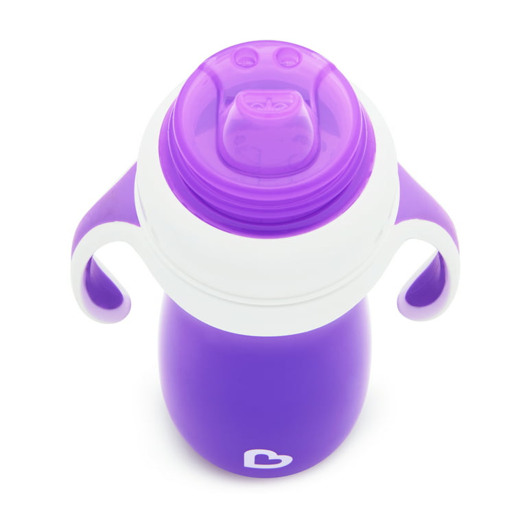 Toddler Sippy Cup Tumbler - STICKS & STOCKS in Purple or Blue WHSASST