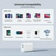 thumbnail image 5 of truefree Cargador rápido USB C, Cargador de Pared de Doble Puerto de 35 W, Adaptador de Corriente GA, 5 of 7