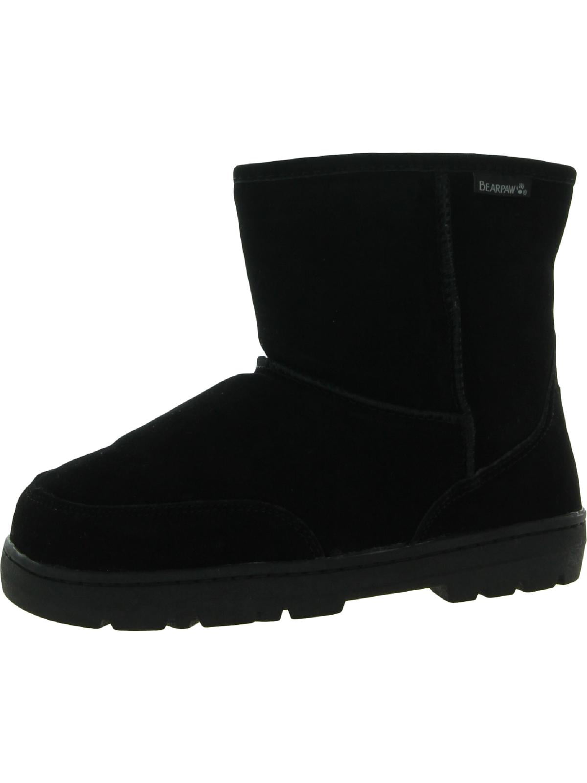 Bearpaw Mens Patriot Suede Ankle Snow Boots