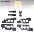 thumbnail image 4 of 3D Printer AB Motor Mount, High Temperature Resistant 3D Printer AB Motor Seating CNC Processing Robust High Accuracy  for  2.4 R2 V2.0, 4 of 7