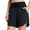Z02-Black, variant on GEWSEY Women's 2025 17" Swim Skirt Bottoms High Waisted Modest Bathing Suit Skirt Tummy Control Swim Bottoms Black, S