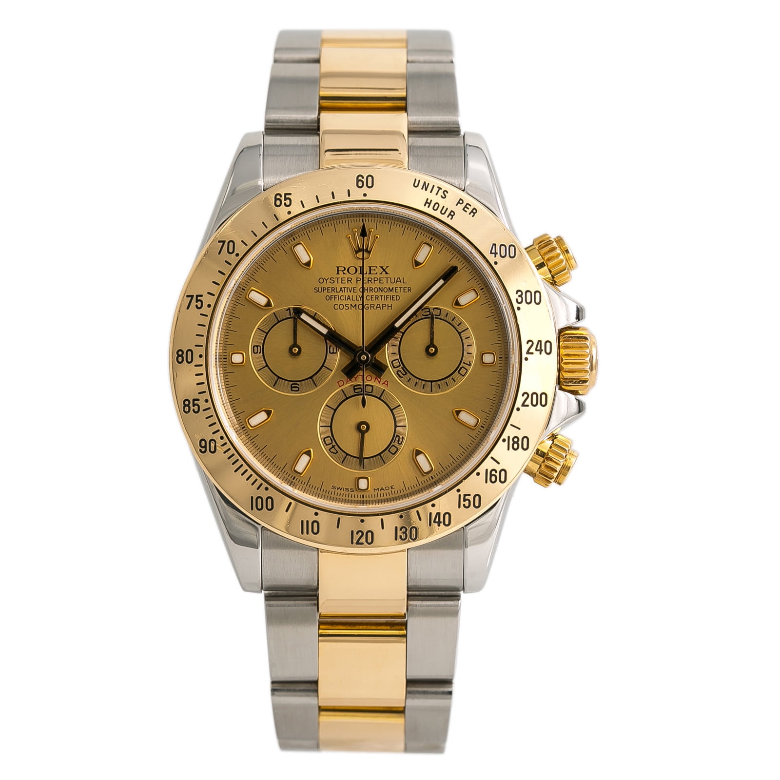 Rolex PreOwned Rolex Daytona 116523 Steel Watch (Certified Authentic