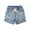 Light Blue-2644, variant on KIDSCOOL SPACE Baby Little Big Boys Denim Shorts,Elastic Waist with Drawstring Adjustable Jeans Summer Wear, Light Blue, 2-3 Years