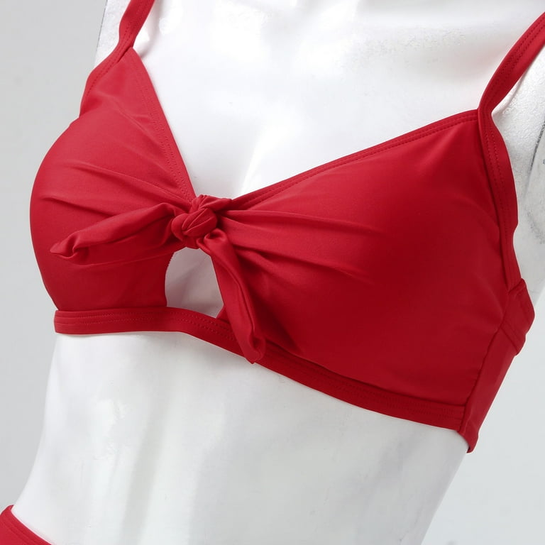 Fsqjgq Womens Swimsuits Sets Push up Bathing Suits for Women Long Swim  Skirt Girls 2024 Women's Split Swimsuit New Bow Bikini Two Piece Cut out  Swimsuit Pink Xl 