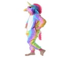 thumbnail image 3 of Kid‘s Animal Onesie Pajama  Leopard  L, 3 of 5