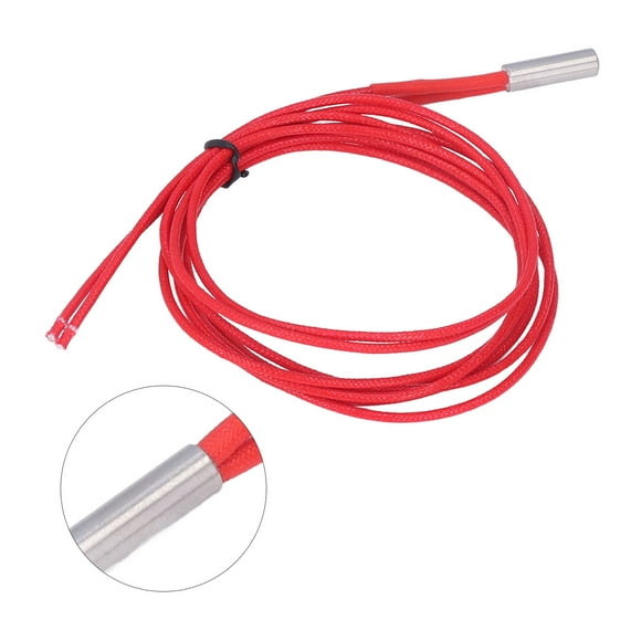 Spptty 5PCS 12V 40W Heater Stainless Steel Copper Heating Tube For 3D Printer 6x20mm,Stainless Steel Heater,12V Heater