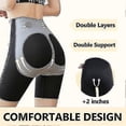 thumbnail image 3 of Pantalones de control de abdomen Yashi moldeador corporal mujer negro caqui 2XL, 3 of 5
