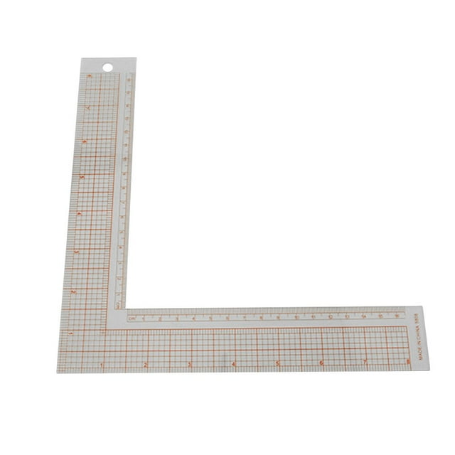 L Shape DIY Sewing Patchwork Quilting Ruler Plastic Clothing Cutting Craft