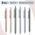 thumbnail image 5 of Mr. Pen- Retractable Gel Pens, 6 Pack, Morandi Barrels, 5 of 7