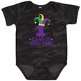 thumbnail image 3 of Inktastic 1st Mardi Gras Jester Hat Childs Party Boys or Girls Baby Bodysuit, 3 of 5