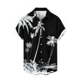 thumbnail image 2 of Xixinqiwan No Boundaries Men's Wrinkle Free Hawaiian Shirt Short Sleeve Button Down Beach Wedding Shirt Casual Resort Blouse Tee, 2 of 5