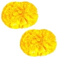 thumbnail image 1 of Pom Poms Cheerleading, 2 Pack Cheerleading Pom Poms for Kids，for Girl, with Baton Handle for Team Spirit Sports Dance Cheer Kids Adults, 1 of 9
