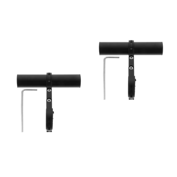 Masteelf 2 Sets  Multi-function Extension Bracket Extension Rack Bike Handlebar Extender