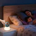 thumbnail image 3 of Rechargeable Silicone Night Light with RGB Colors, Dimmable Bedside Lamp for Kids and Nursery  Green, 3 of 7