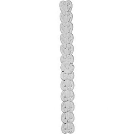 Ekena Millwork 2"W x 19 5/8"H x 3/4"P Dogwood Drop Onlay