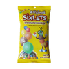 Sixlets Classic Candy Chocolate Hard Shell, Assorted Colors, 6 oz Peg Bag