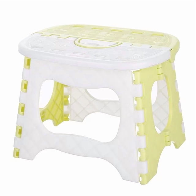 Home Kids Children Plastic Folding Cute Step Stool Portable Folding Chair Small Bench Stool