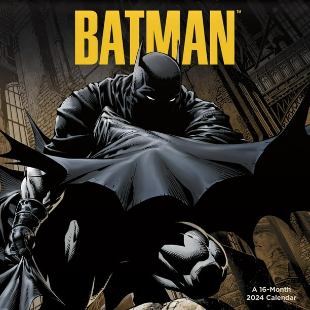 Trends International 2024 DC Comics The Batman Comic Wall Calendar